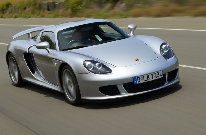 Porsche Carrera GT – opinie, cena, dane techniczne, wymiary, spalanie, osiągi