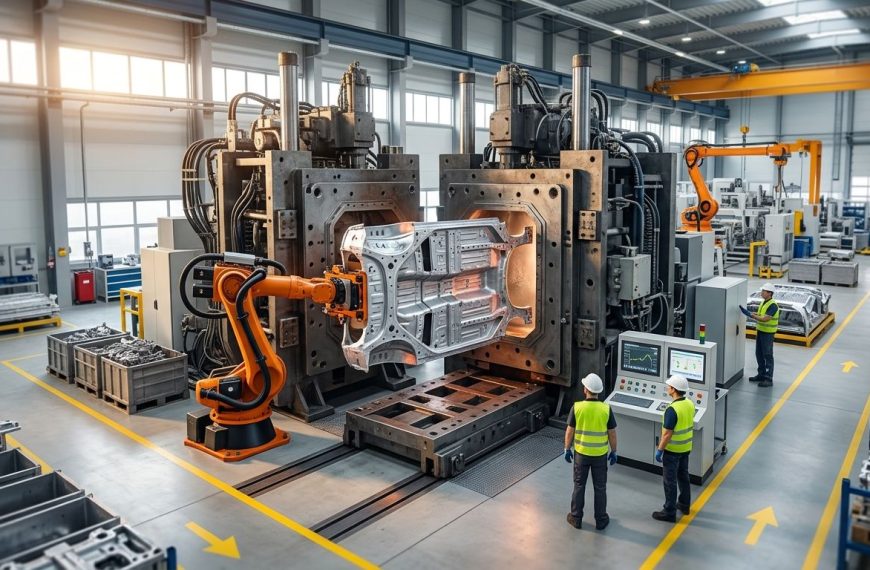 Gigacasting: Rewolucyjna technologia produkcji samochodów po polsku