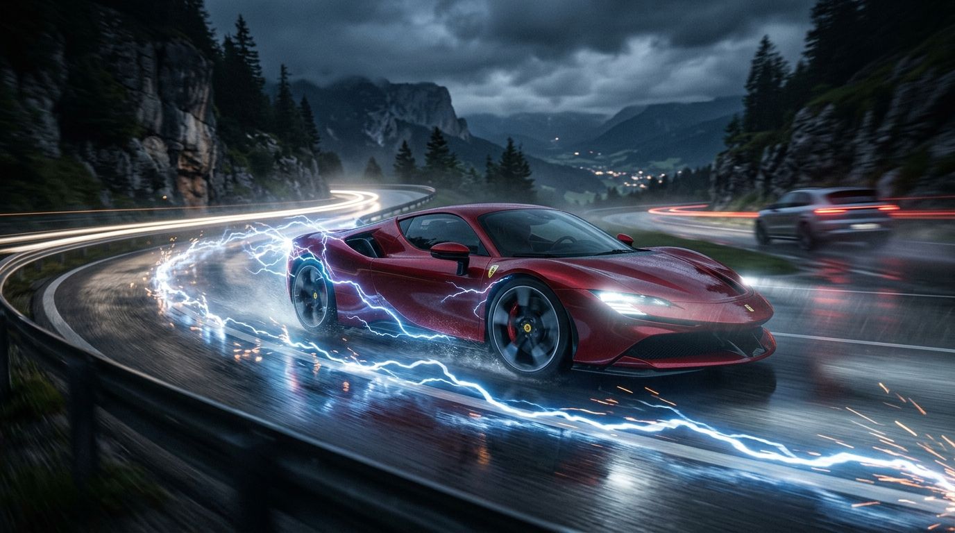 Ferrari EV: Emocje generowane przez prąd