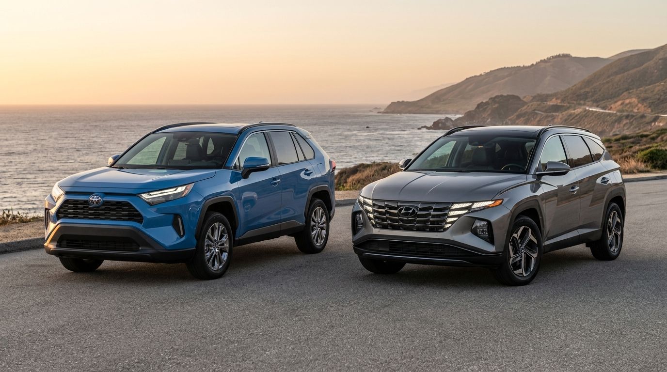 Toyota RAV4 kontra Hyundai Tucson: który SUV wybrać w 2026 roku?