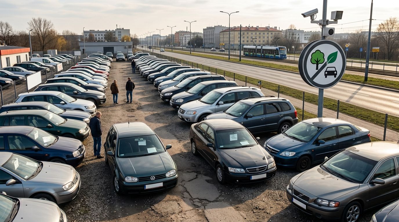 Rynek aut używanych i strefy czystego transportu